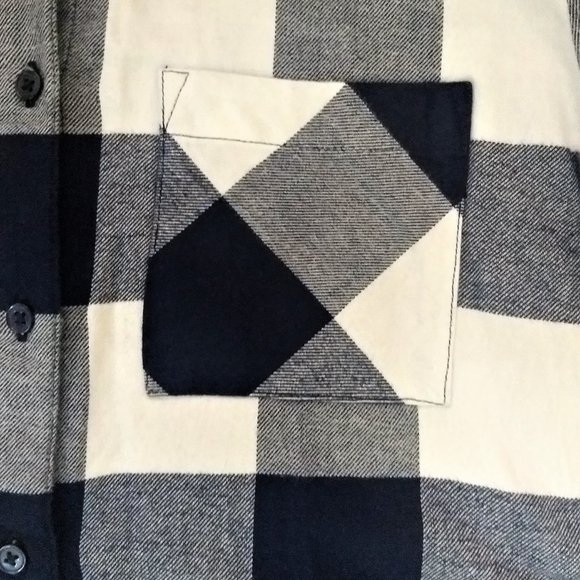 Marks & Spencer Collection ombre checks button down shirt - Picture 5 of 5